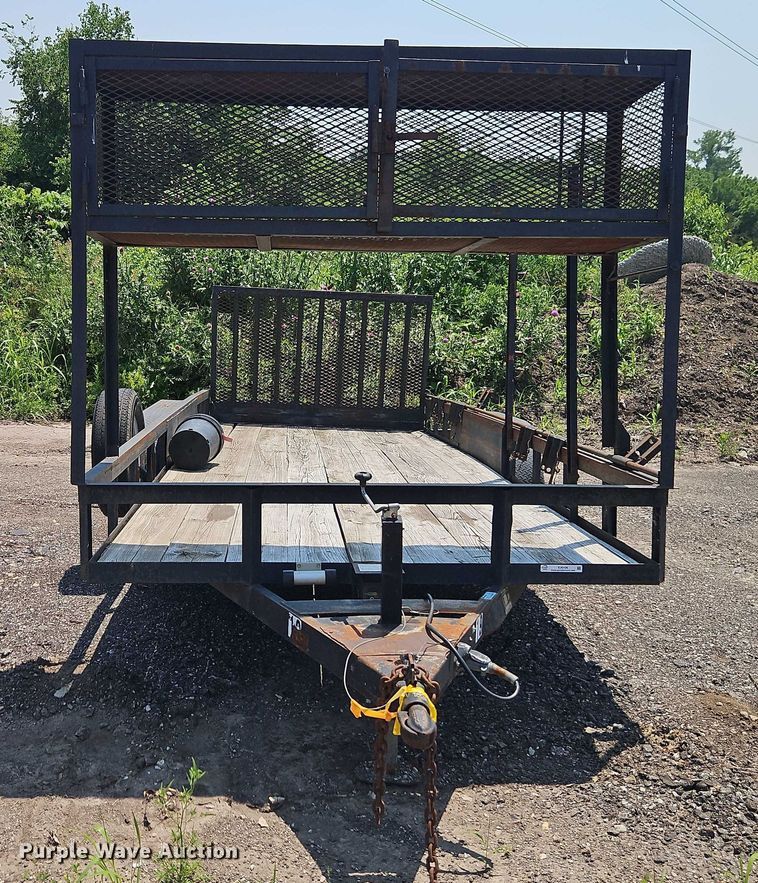 image for item EJ0106 2009 Smiley Rileys Trailer Mfg utility trailer