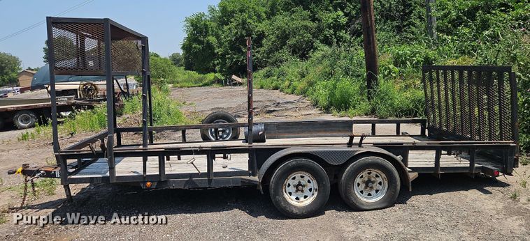 image for item EJ0106 2009 Smiley Rileys Trailer Mfg utility trailer