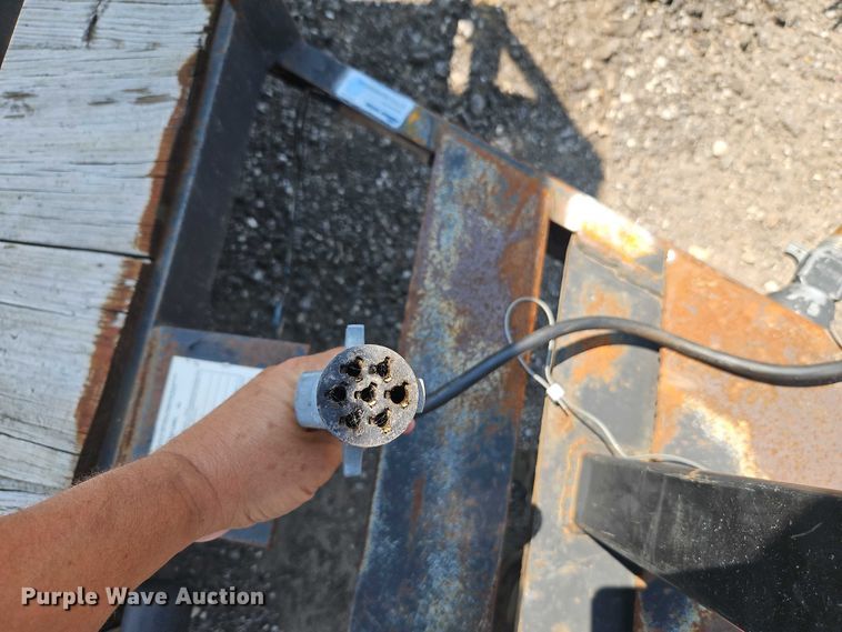 image for item EJ0106 2009 Smiley Rileys Trailer Mfg utility trailer