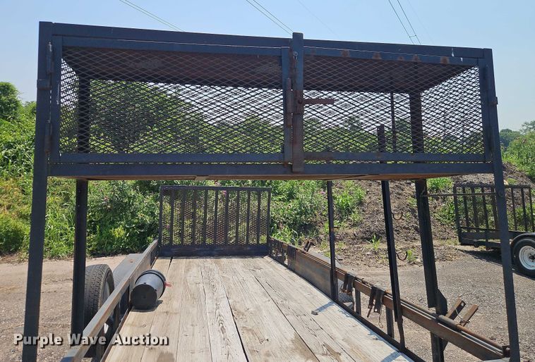 image for item EJ0106 2009 Smiley Rileys Trailer Mfg utility trailer