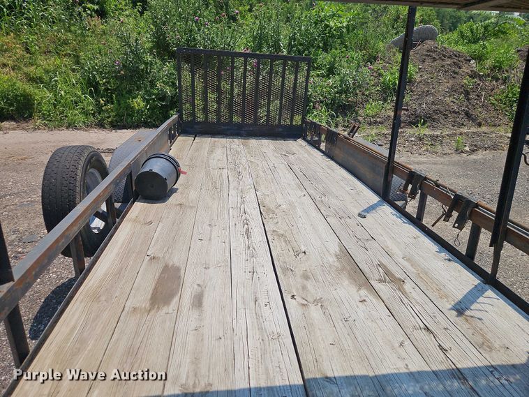 image for item EJ0106 2009 Smiley Rileys Trailer Mfg utility trailer