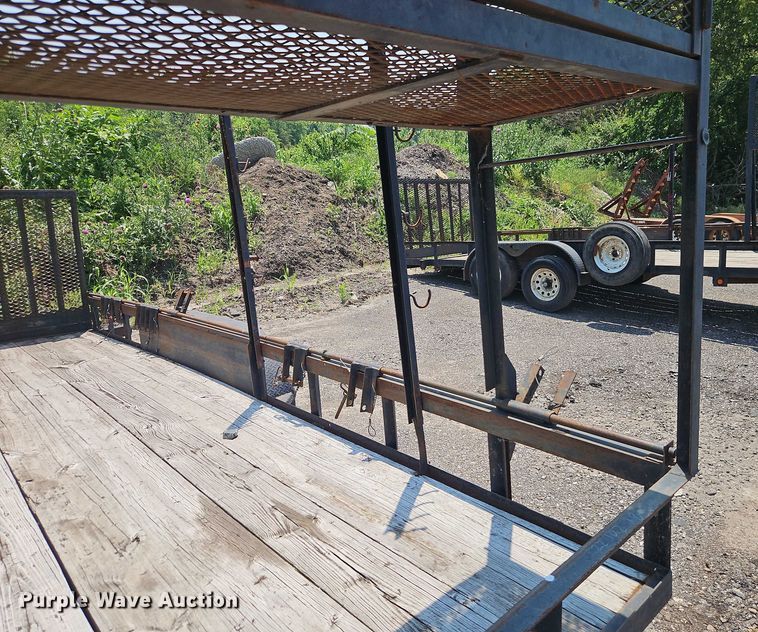 image for item EJ0106 2009 Smiley Rileys Trailer Mfg utility trailer