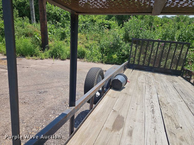 image for item EJ0106 2009 Smiley Rileys Trailer Mfg utility trailer