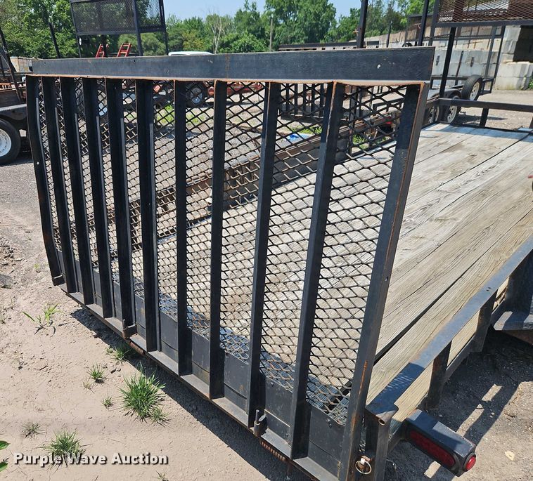 image for item EJ0106 2009 Smiley Rileys Trailer Mfg utility trailer