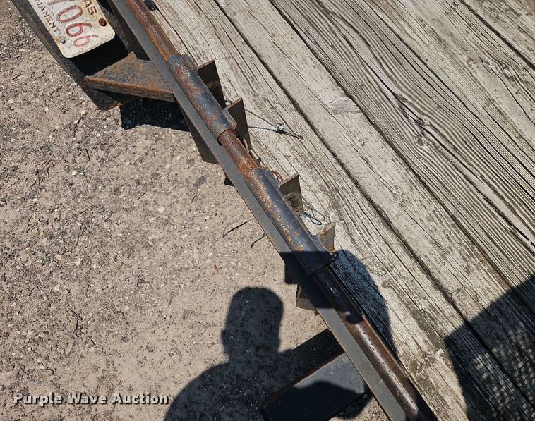 image for item EJ0106 2009 Smiley Rileys Trailer Mfg utility trailer