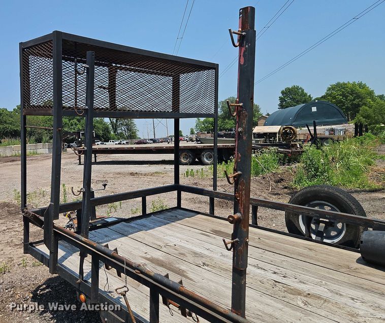 image for item EJ0106 2009 Smiley Rileys Trailer Mfg utility trailer