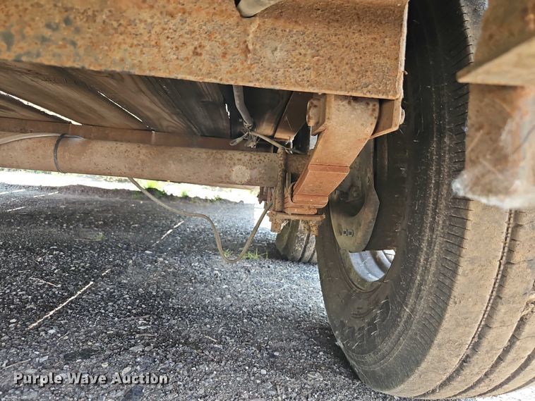 image for item EJ0106 2009 Smiley Rileys Trailer Mfg utility trailer