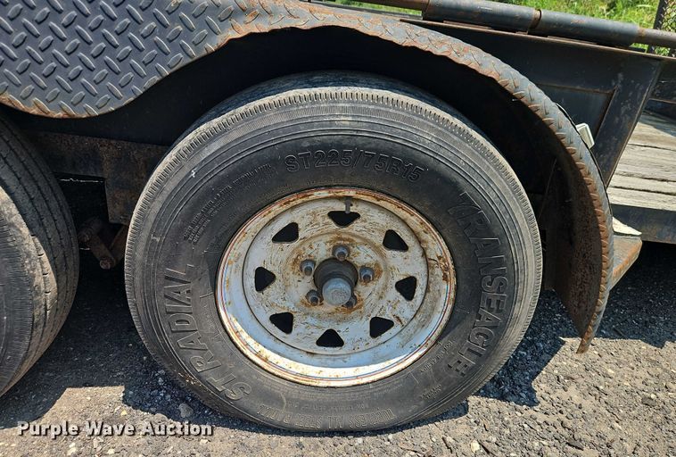 image for item EJ0106 2009 Smiley Rileys Trailer Mfg utility trailer