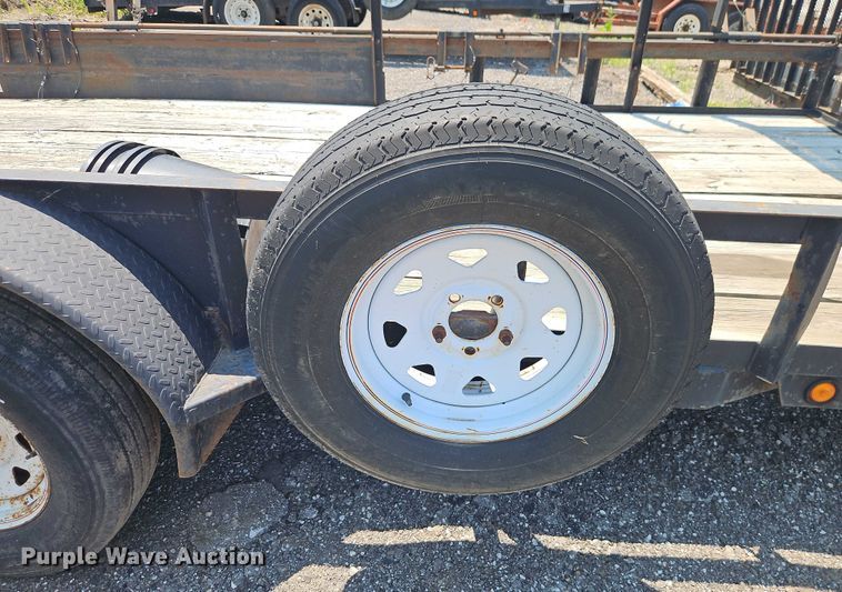 image for item EJ0106 2009 Smiley Rileys Trailer Mfg utility trailer