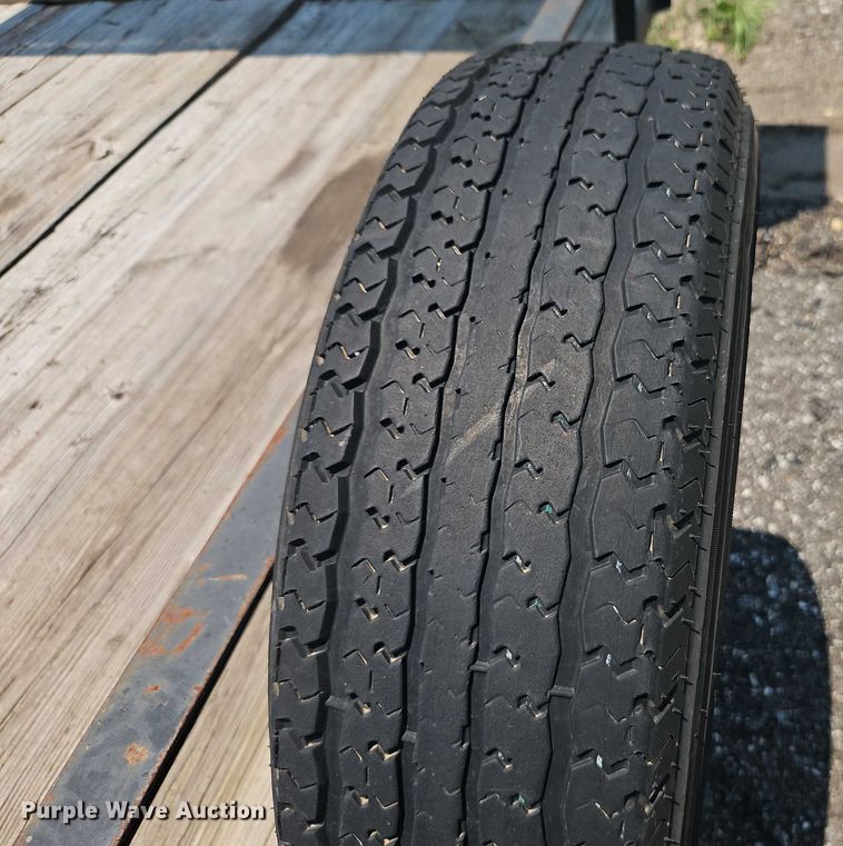 image for item EJ0106 2009 Smiley Rileys Trailer Mfg utility trailer