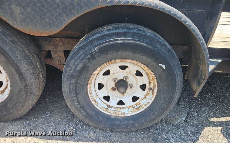 image for item EJ0106 2009 Smiley Rileys Trailer Mfg utility trailer