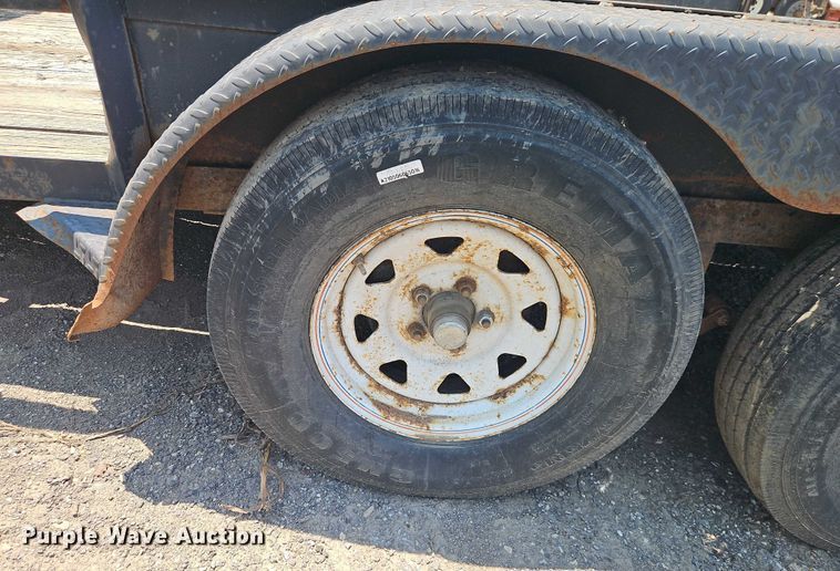 image for item EJ0106 2009 Smiley Rileys Trailer Mfg utility trailer