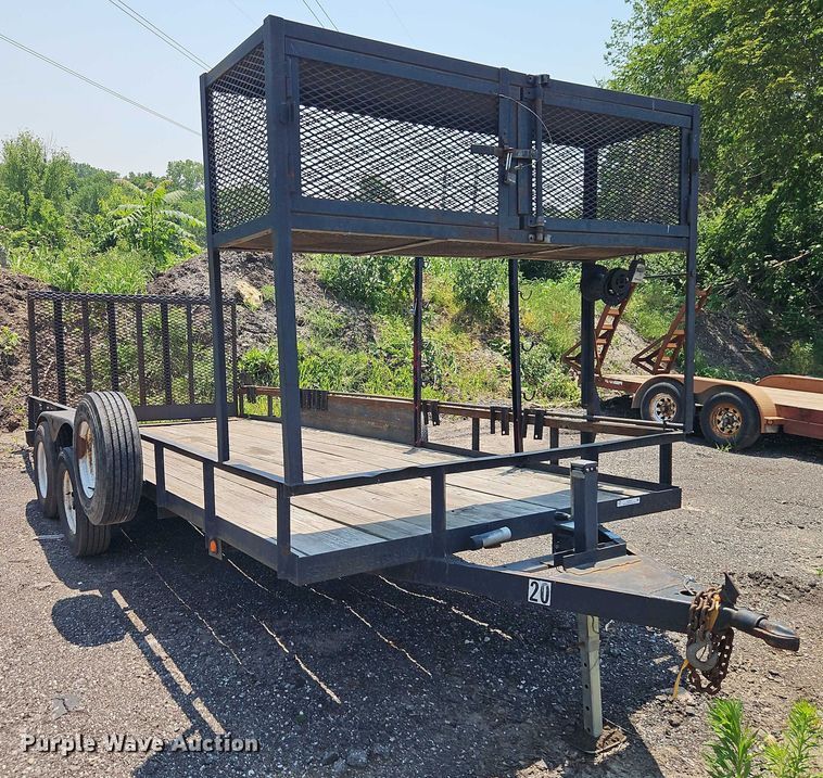 image for item EJ0107 2006 JW utility trailer