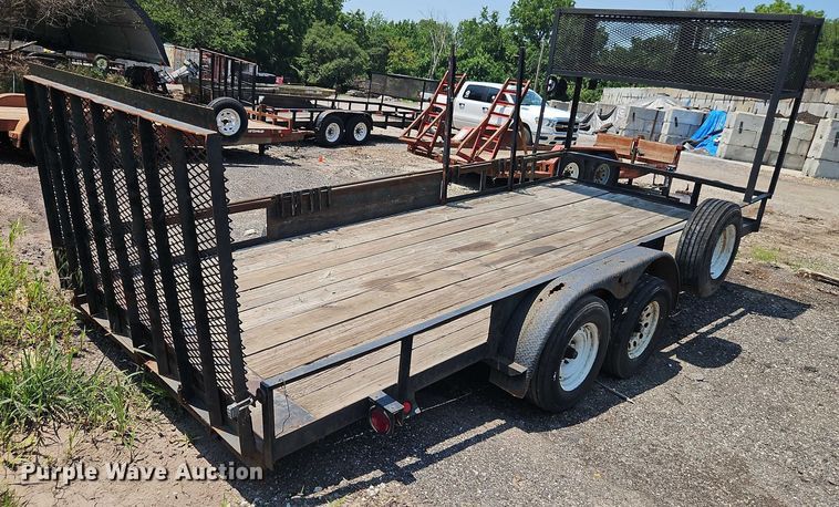 image for item EJ0107 2006 JW utility trailer
