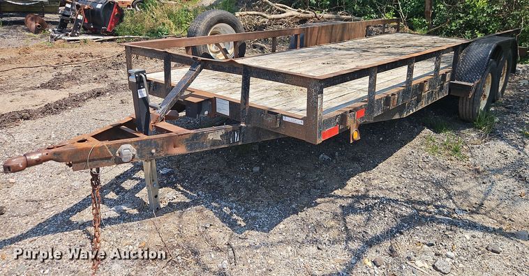 image for item EJ0109 2000 Buck Dandy utility trailer