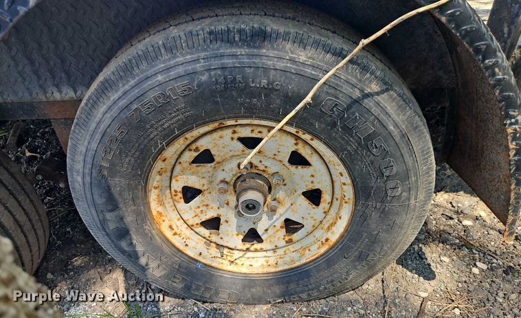 image for item EJ0109 2000 Buck Dandy utility trailer