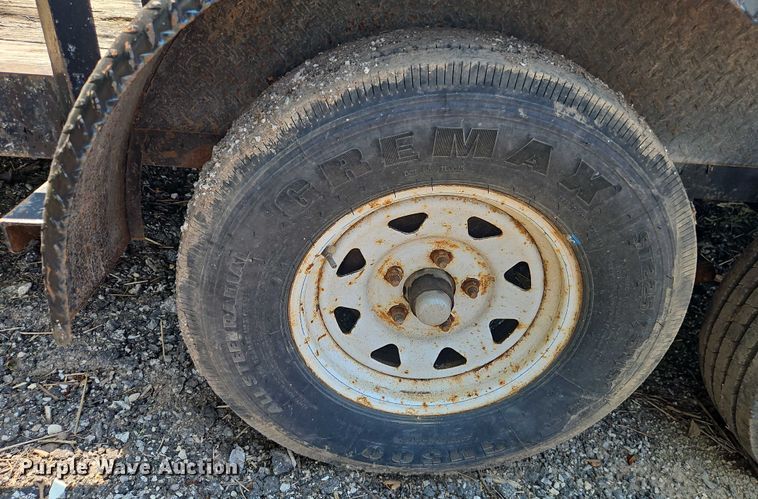 image for item EJ0109 2000 Buck Dandy utility trailer