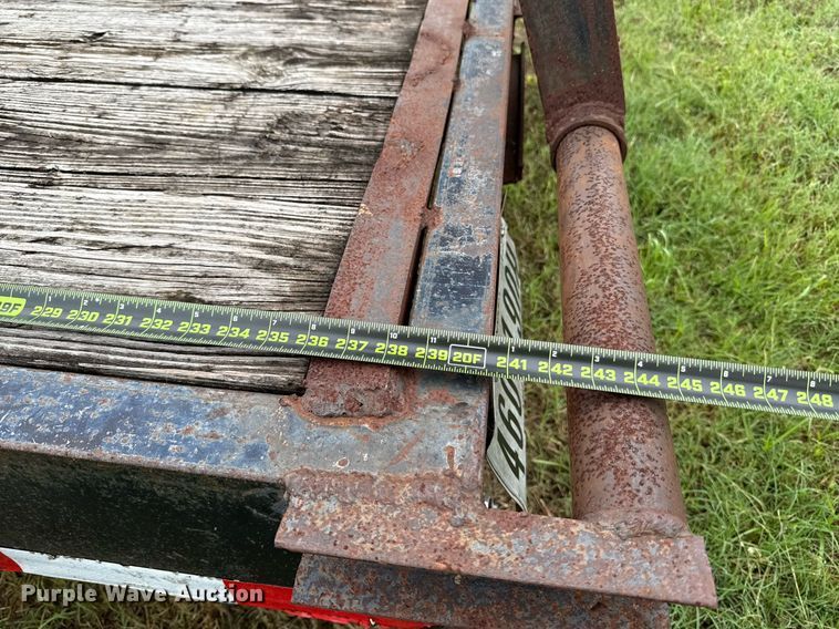 image for item EJ3833 2006 C & M Trailers utility trailer