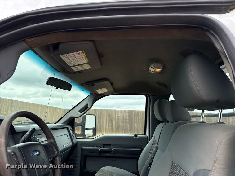 image for item EJ4630 2015 Ford F350 Super Duty flatbed pickup truck