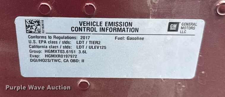 image for item EJ4643 2017 GMC Acadia SLT SUV