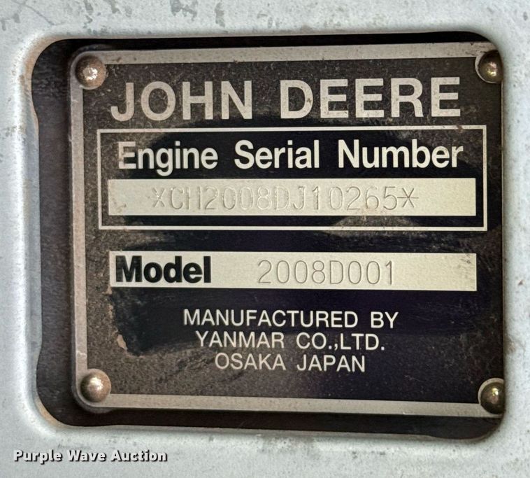 image for item EJ4652 John Deere F735 lawn mower