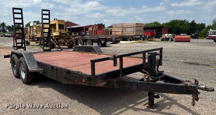 image for item EJ4657 2001 Big Bubba equipment trailer