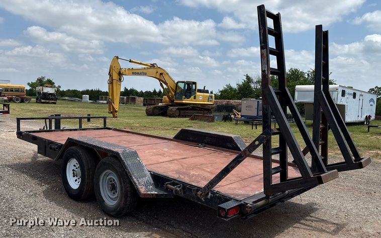 image for item EJ4657 2001 Big Bubba equipment trailer