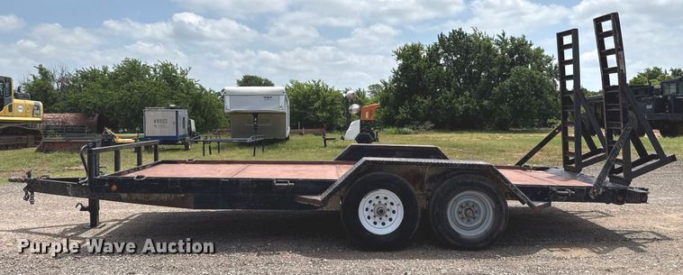 image for item EJ4657 2001 Big Bubba equipment trailer