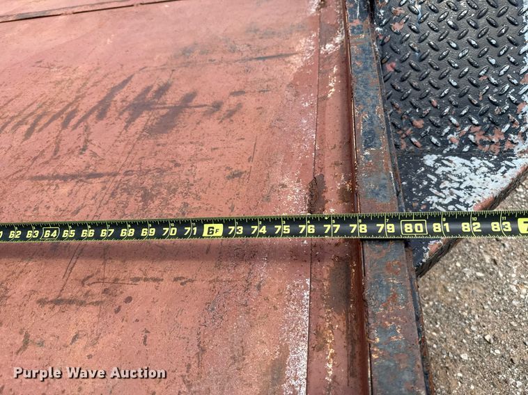 image for item EJ4657 2001 Big Bubba equipment trailer