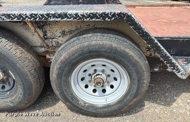 image for item EJ4657 2001 Big Bubba equipment trailer