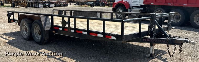image for item EJ4659 2011 Parker  HP77 utility trailer