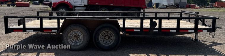 image for item EJ4659 2011 Parker  HP77 utility trailer