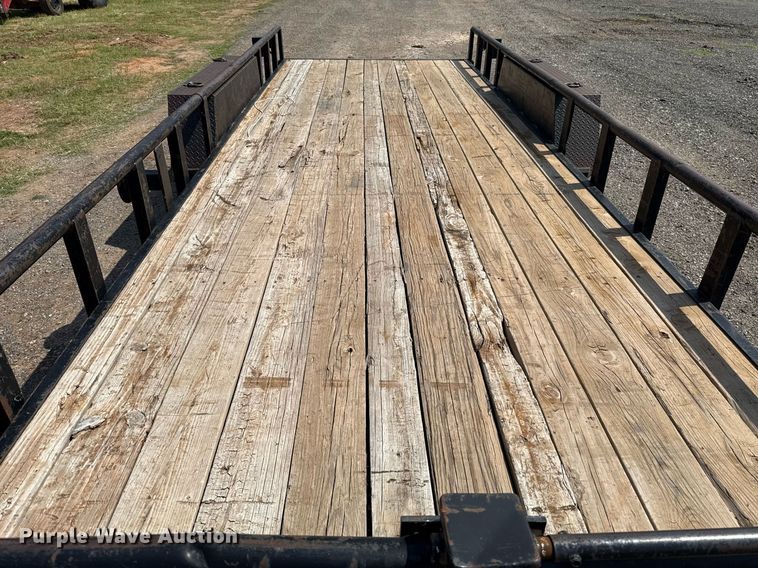 image for item EJ4659 2011 Parker  HP77 utility trailer