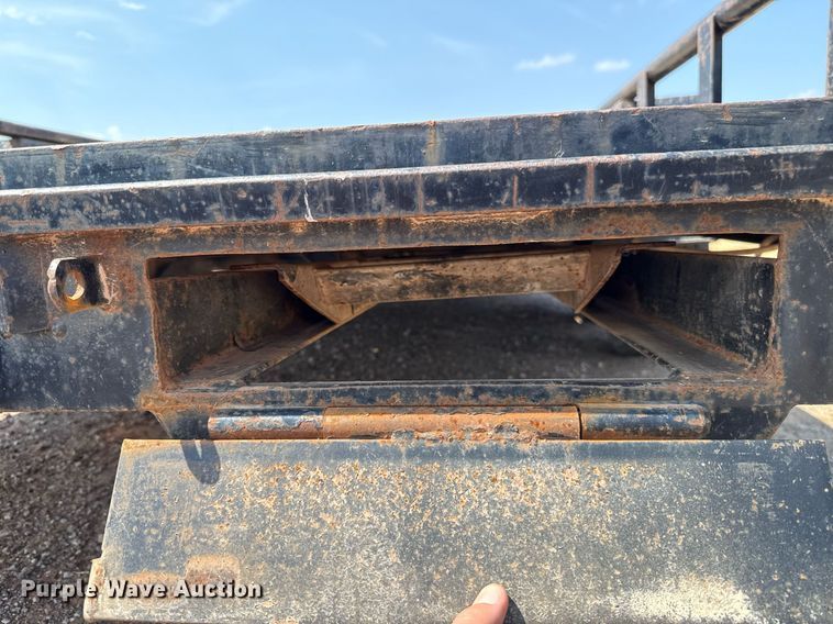 image for item EJ4659 2011 Parker  HP77 utility trailer