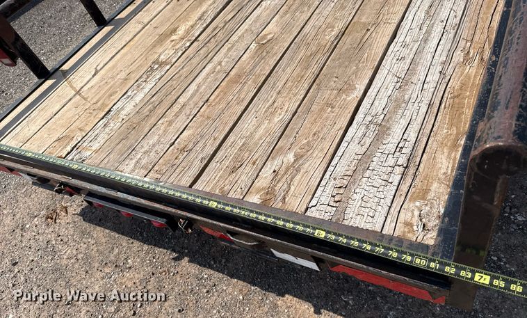 image for item EJ4659 2011 Parker  HP77 utility trailer