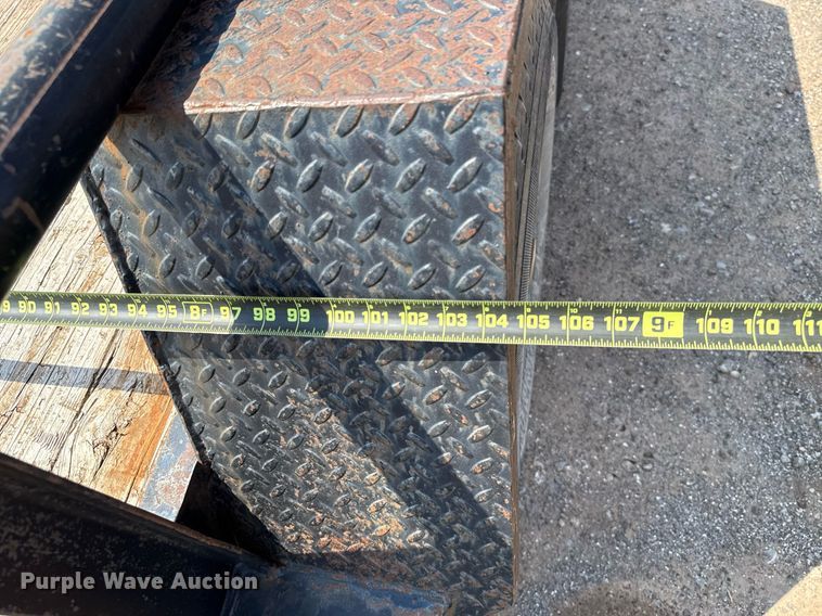 image for item EJ4659 2011 Parker  HP77 utility trailer