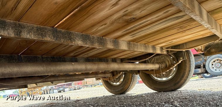 image for item EJ4659 2011 Parker  HP77 utility trailer