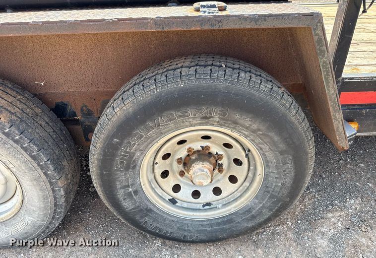 image for item EJ4659 2011 Parker  HP77 utility trailer