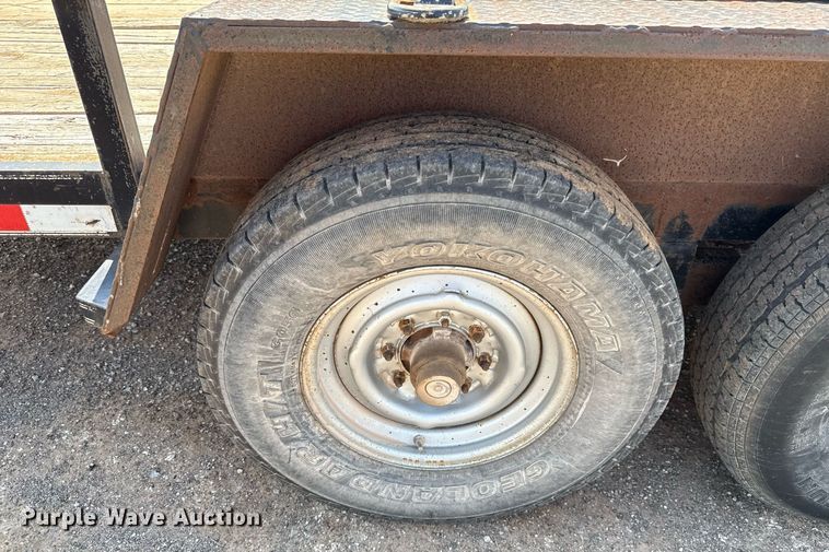 image for item EJ4659 2011 Parker  HP77 utility trailer