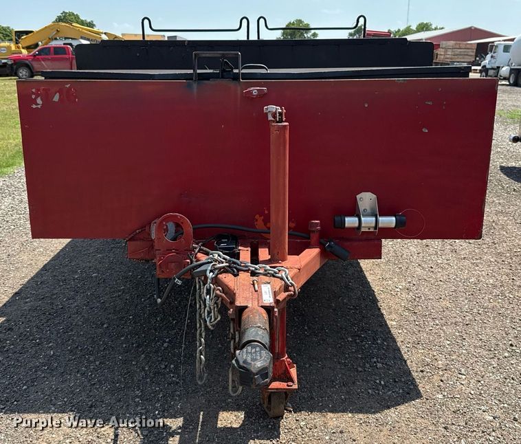 image for item EJ4661 Shop built utility trailer