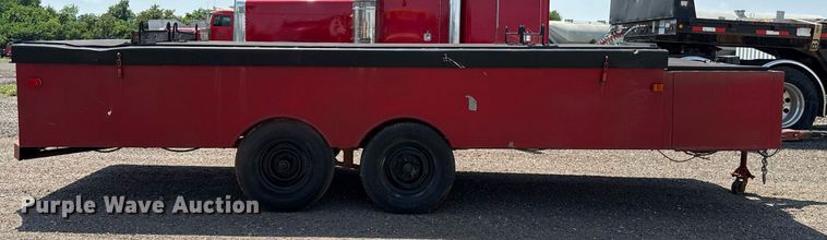 image for item EJ4661 Shop built utility trailer