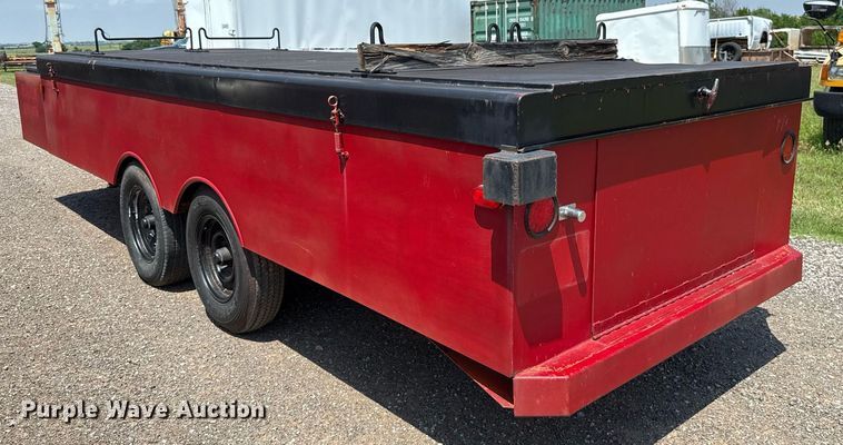 image for item EJ4661 Shop built utility trailer