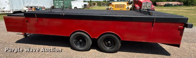 image for item EJ4661 Shop built utility trailer