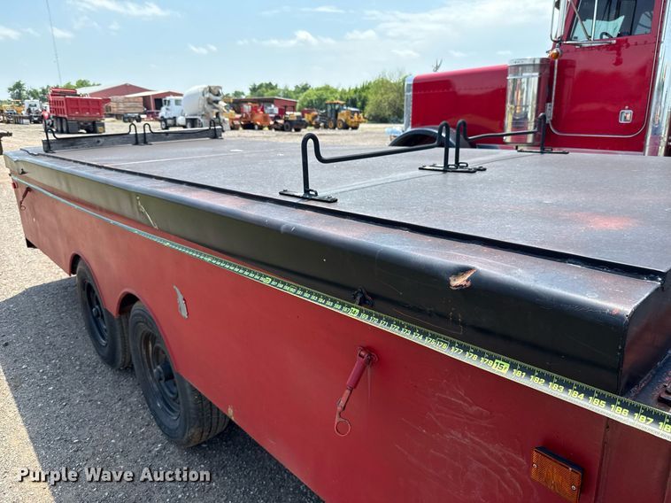 image for item EJ4661 Shop built utility trailer