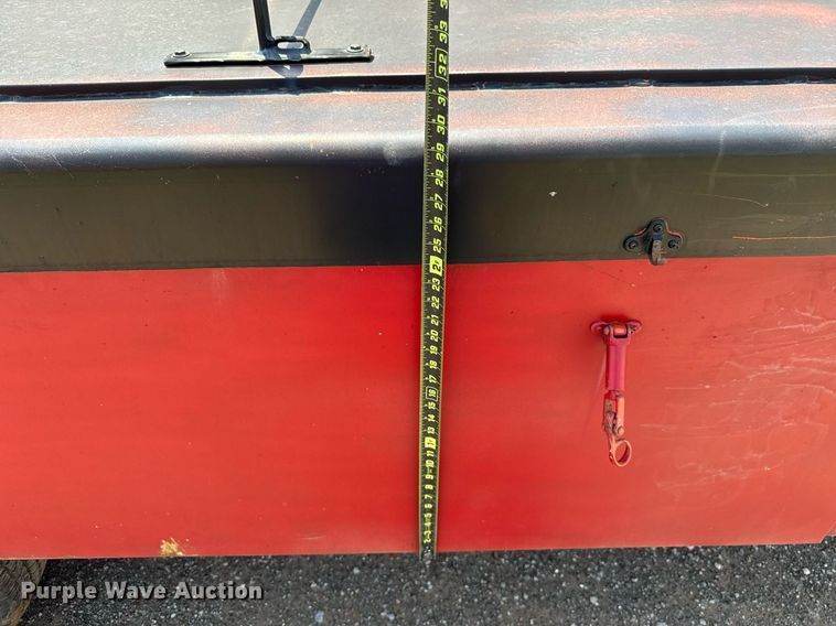 image for item EJ4661 Shop built utility trailer