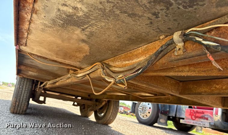 image for item EJ4661 Shop built utility trailer