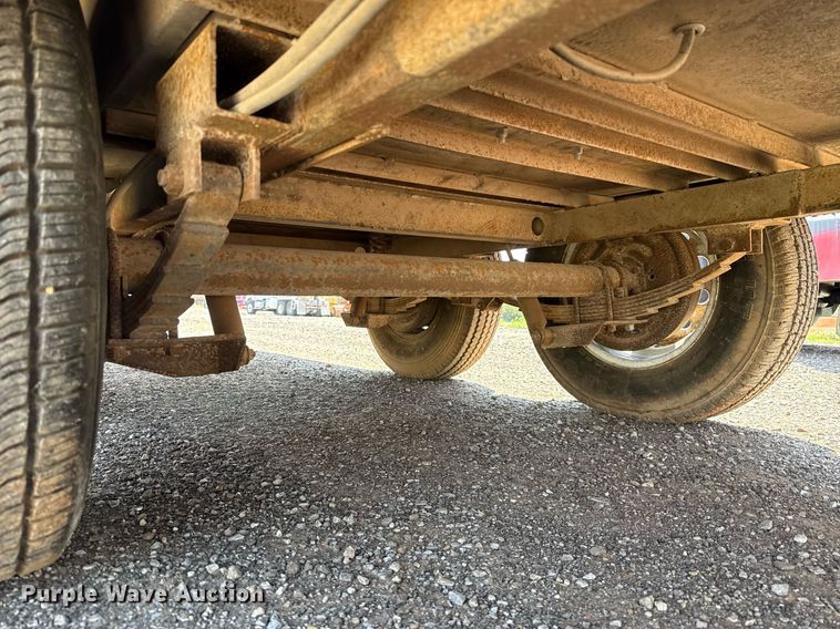 image for item EJ4661 Shop built utility trailer