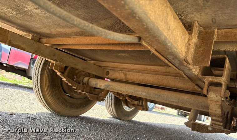 image for item EJ4661 Shop built utility trailer