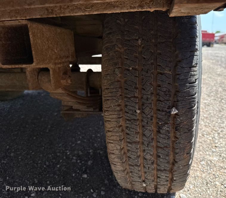 image for item EJ4661 Shop built utility trailer