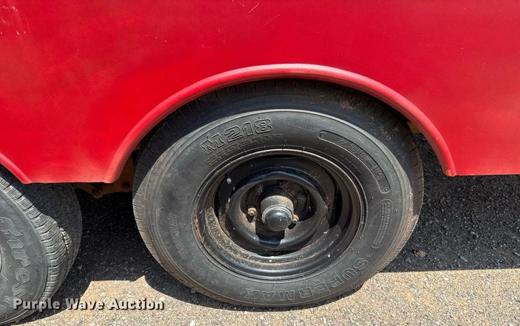 image for item EJ4661 Shop built utility trailer